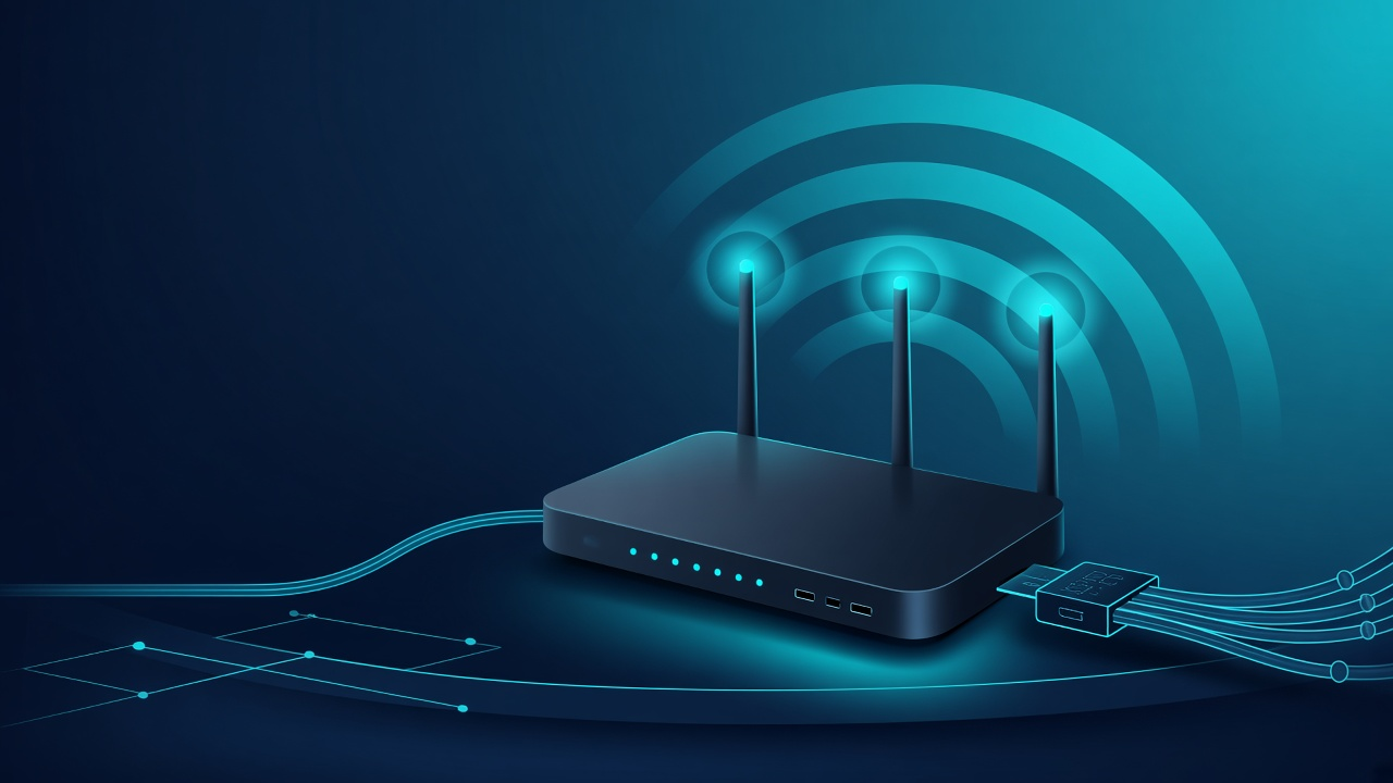 Illustration explaining Router